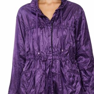 Chico’s size 2 purple jacket in excellent condition like new